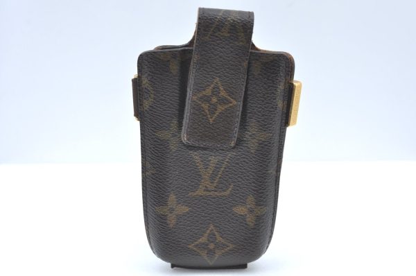 Authentic Louis Vuitton Monogram Etui TelePhone International GM M63060 LV K4336 For Discount