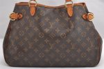 Auth Louis Vuitton Monogram Batignolles Horizontal Tote Bag M51154 LV Junk 1519I Supply