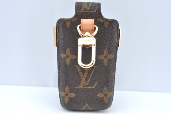 Authentic Louis Vuitton Monogram Etui TelePhone International PM M63064 LV K4215 on Sale