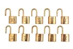 Authentic Louis Vuitton Padlock Gold 10Set LV 2728I Online Hot Sale