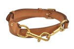 Authentic Louis Vuitton Leather Shoulder Strap Beige 36.4-40.2  LV 3908I For Cheap