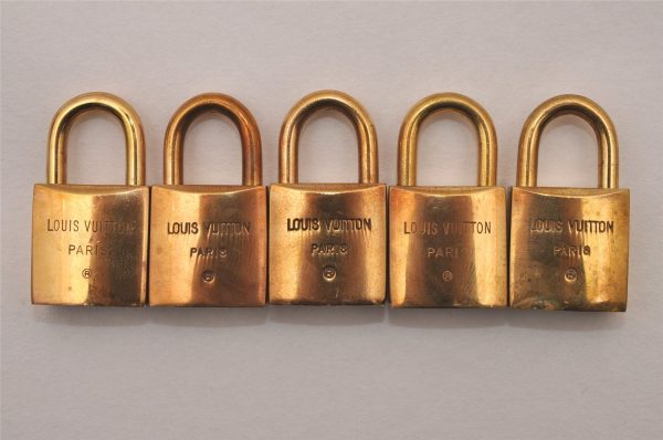 Authentic Louis Vuitton Padlock 10Set Old Model LV 1401I Cheap