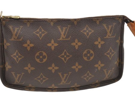 Authentic Louis Vuitton Monogram Pochette Accessoires Pouch M51980 LV Junk 4060I Cheap