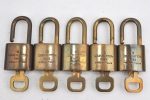 Authentic Louis Vuitton Padlock & Keys 10Set LV K4056 Online now