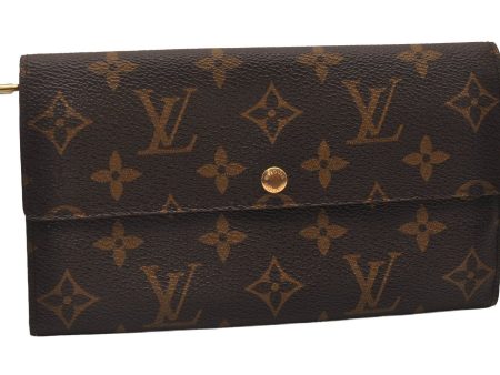 Auth Louis Vuitton Monogram Pochette Porte Monnaie Credit Wallet M61725 LV 3863I Supply