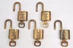 Authentic Louis Vuitton Padlock & Keys 10Set LV K4060 Online Sale