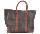 Auth Louis Vuitton Monogram Sac Weekend GM Vintage Tote Hand Bag Old Model K5465 Supply