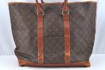 Auth Louis Vuitton Monogram Sac Weekend GM Vintage Tote Hand Bag Old Model K5465 Supply