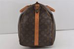 Auth Louis Vuitton Monogram Keepall Bandouliere 50 Boston Bag Old Model LV 0777I For Cheap