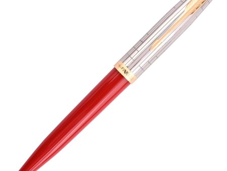 Parker 51 Premium Ball Pen - Rage Red GT Online now