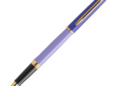 Waterman Hemisphere Colour Blocking Roller Ball Pen - Purple GT Online Hot Sale