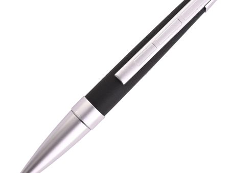 Staedtler Premium Corium Simplex Ball Pen - Anthracite Leather CT Hot on Sale