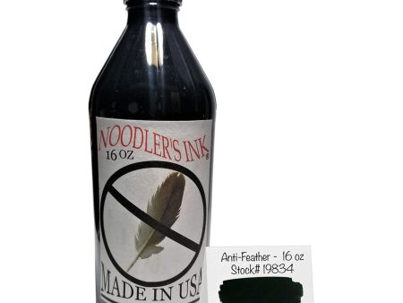 Noodler s 19834 X Feather Black Ink Bottle, Black - 475ml Sale