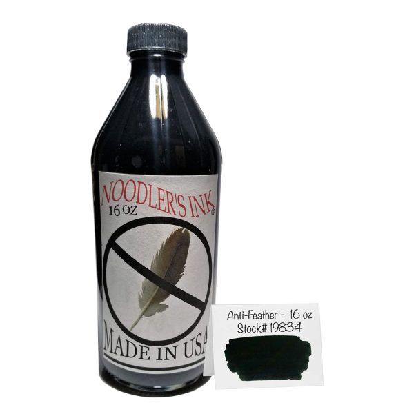 Noodler s 19834 X Feather Black Ink Bottle, Black - 475ml Sale