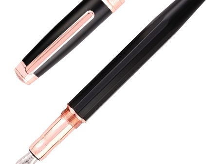 Intellio Mystique Fountain Pen - Matte Black RGT on Sale