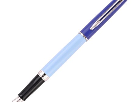 Waterman Hemisphere Colour Blocking Fountain Pen - Blue CT For Cheap