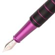 Diplomat Elox 14K Gold Fountain Pen - Ring Black Purple Discount