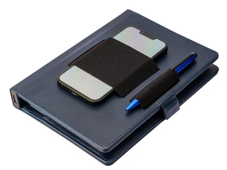 Pennline Superbook Edge Organizer with Fast Wireless Charging + 8000 mAh Powerbank - Blue Sale