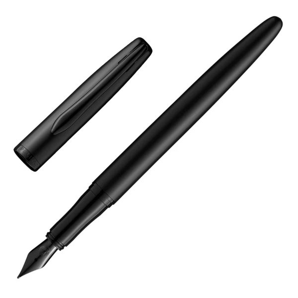 Pelikan Jazz Noble Elegance Fountain Pen - Carbon PVD For Discount