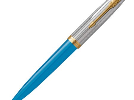 Parker 51 Premium Ball Pen - Turquoise GT Fashion