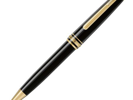 Montblanc Meisterstuck Ball Pen - Black GT Hot on Sale