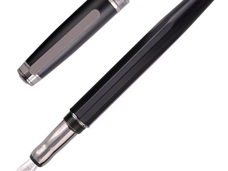 Intellio Mystique Fountain Pen - Matte Black RT on Sale